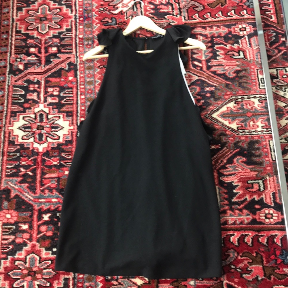Zara little black dress size large